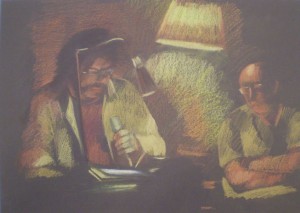 018. 18.	Nyerges Gábor Ádám és Fráter Zoltán a Csendesben / Gábor Ádám Nyerges and Zoltán Fráter in Csendes Pub 2015.            